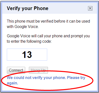 GV Verify Your Phone Number New 1