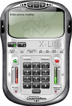 X-lite softphone